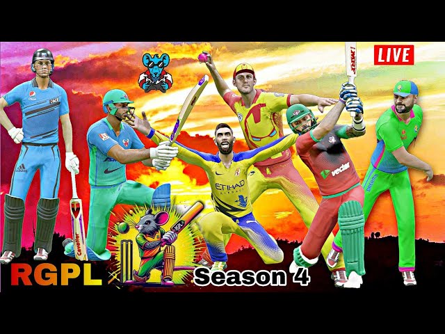 RGPL - Season 4 | LIVE 🔴 Tamil - G1 Round 6 - CRICKET 24 | RATS IN2 GAMING