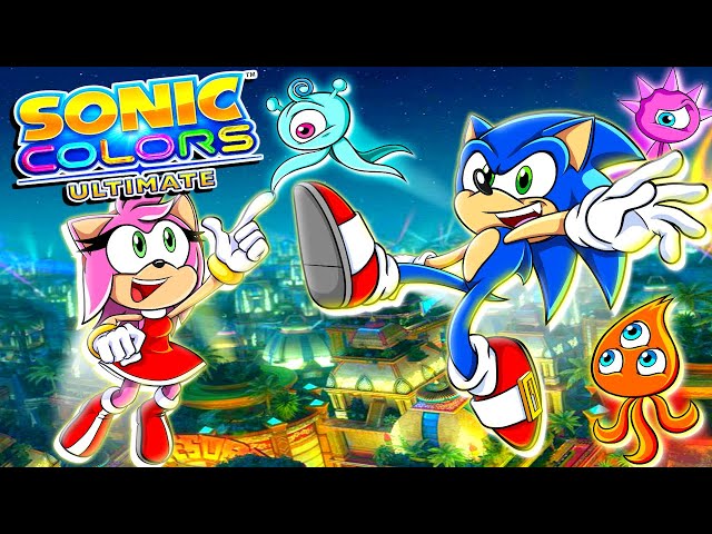 🌟 Reach for the STARS!! - Sonic & Amy Play Sonic Colors ULTIMATE!  250K Subscriber Stream