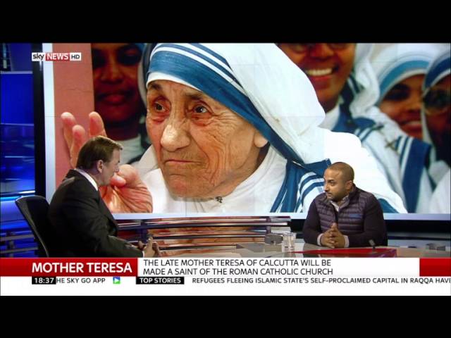 Mother Teresa Sainted | Sky News UK Dec 2015