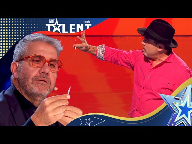 A TRICK that leaves the jury in shock: "He IS a magician" | Semifinals 03 | Spain's Got Talent 2023