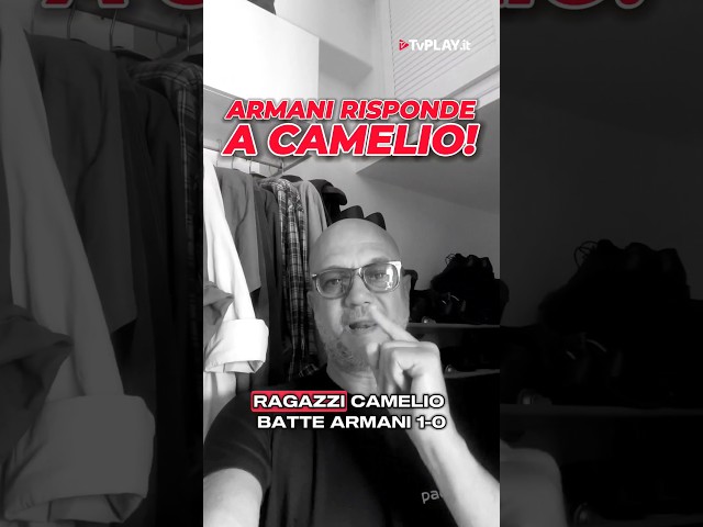 "Ma la giacca di Spalletti?", Camelio contatta Giorgio Armani