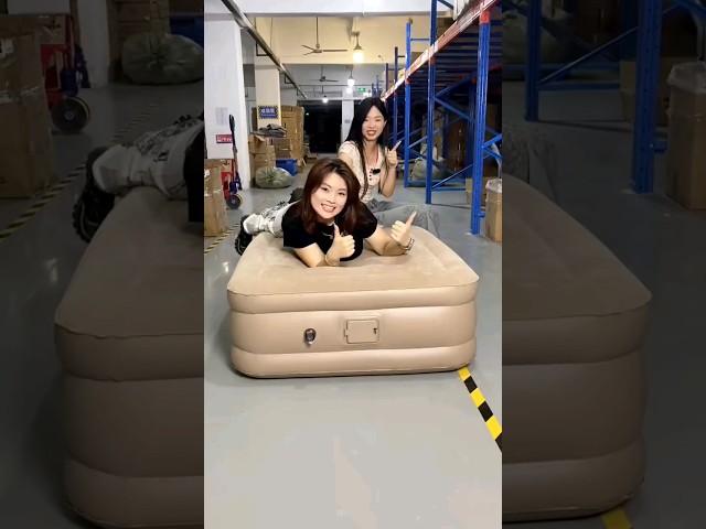 part 21.Automatic inflatable bed #youtubeshorts #inflatablebed #viralvideo