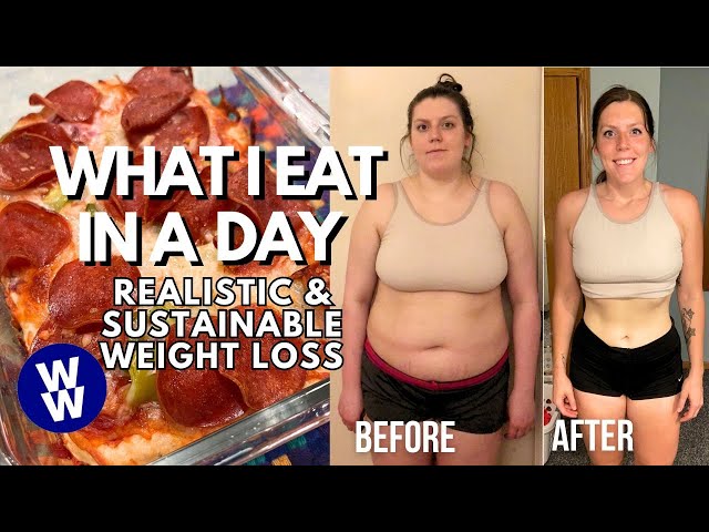 WHAT I EAT IN A DAY FOR WEIGHT LOSS/MAINTENANCE | WeightWatchers | biscuits & gravy, pizza bake
