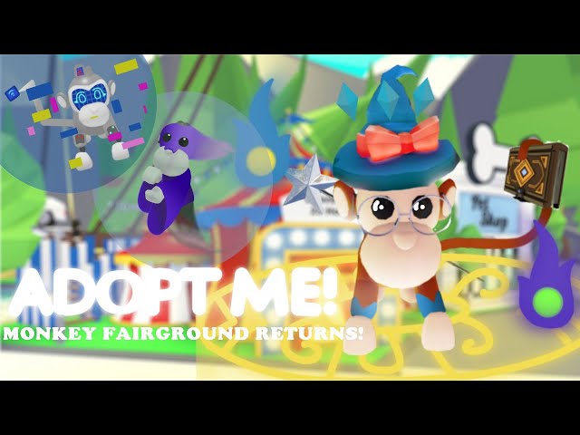 🎪 Monkey Fairground Update 🐒🎪 Adopt Me! on Roblox! Fanmade, NEW PETS (inspired by Avocado Playz)