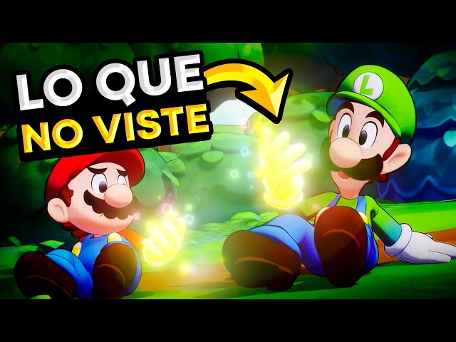 15 DETALLES OCULTOS de Mario & Luigi: Conexión Fraternal 🍄 Direct Trailer 2024 [Nintendo Switch]