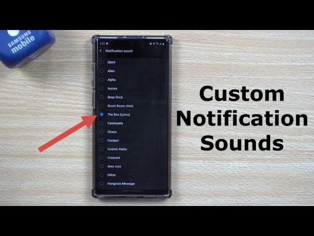 Custom Notification Sounds - The Proper Way!
