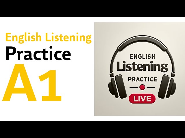 English Listening Practice 🔴 Live 🔴