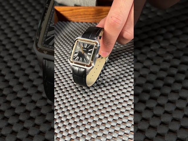 Cartier Santos Dumont Large Le 14 Bis Steel Yellow Gold Watch W2SA0015 Review | SwissWatchExpo