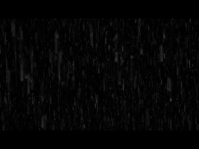 Gentle Rain Sounds for Sleeping | Black Screen | for Relaxing Sleep - ASMR Rain