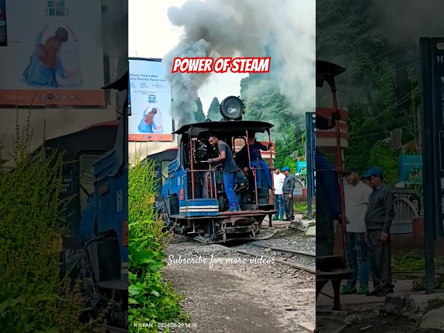 steam power #joyride service Darjeeling Himalayan railway #reels #viral #dhr