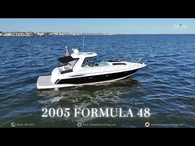 Formula 48 Yacht Express Cruiser Walkthrough Yacht Tour | New York Boat For Sale | Boat Reviews
