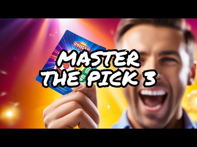 Unveiling The Secret Strategies: Mastering The Pick 3 Lottery!"