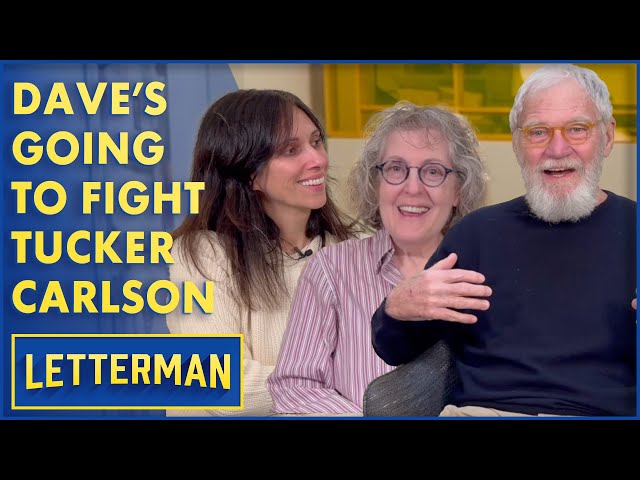 Dave Is Going To Fight Tucker Carlson | Letterman