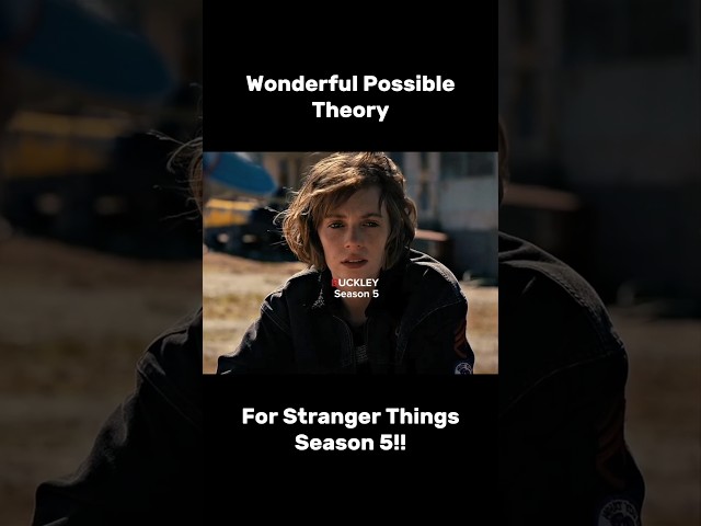 A Possible Theory For Stranger Things Season 5 #strangerthings #strangerthingss5 #netflix #tvseries