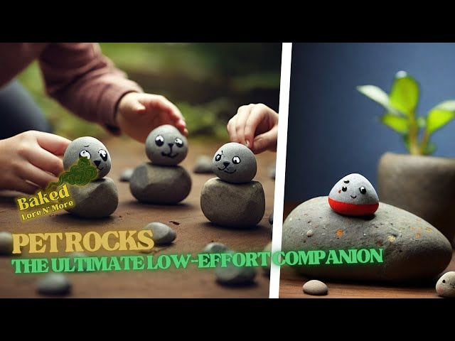 Pet Rocks: The Ultimate Low Effort Companion 🪨