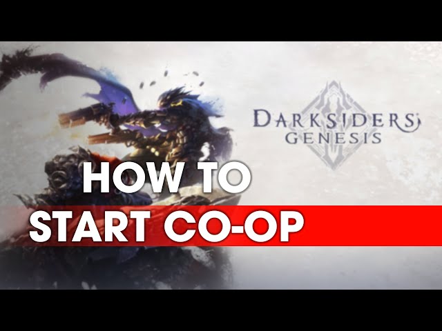 How to COOP (split-screen) in Darksiders Genesis.