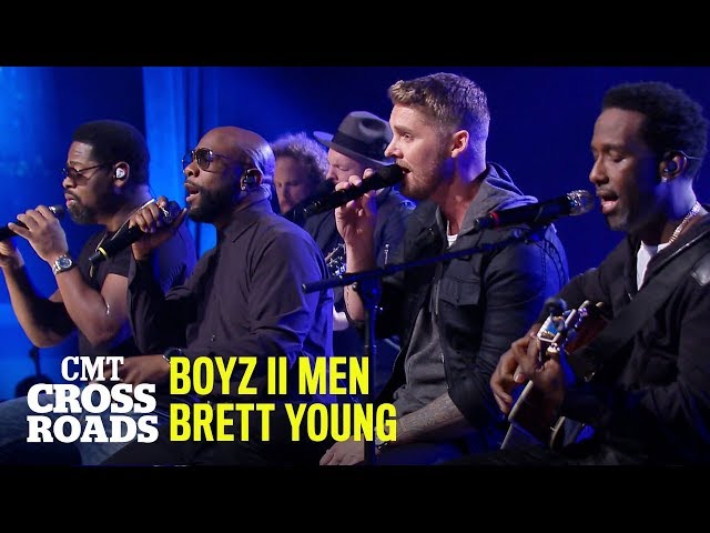 'Water Runs Dry' Boyz II Men & Brett Young | CMT Crossroads