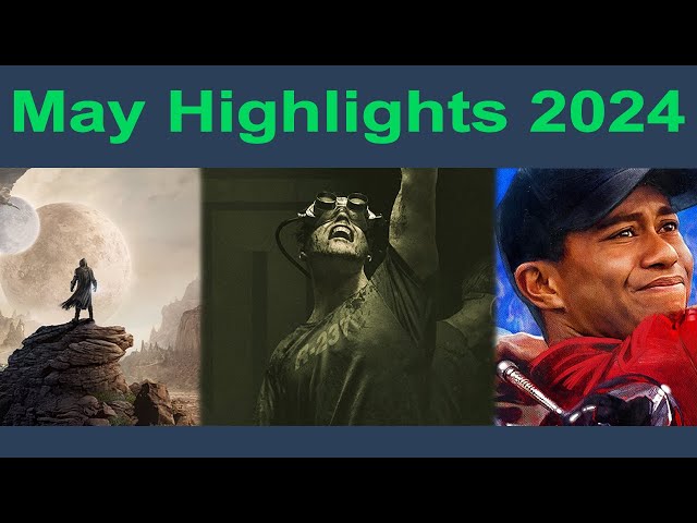 May Stream Highlights 2024 - Elder Scrolls, Outlast Trials, and PGA 2K23