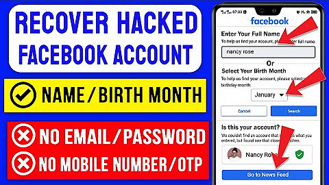 Hacked Facebook Account Recovery 2024
