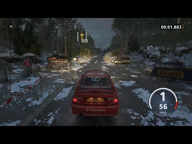 EA Sports WRC / Unusual Winter Series - Japan (2 longest stages) - EVO VI