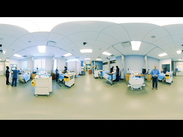 Take a 360 tour of a nursing lab at Georgian’s Barrie Campus