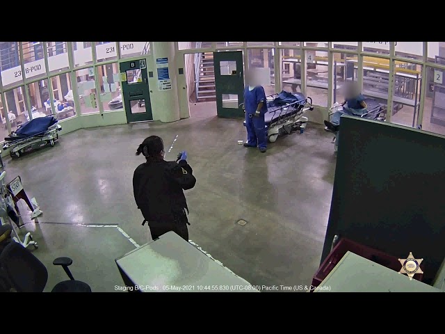 LA Sheriff’s Custody Assistant Brutally Assaulted by Inmate at the Inmate Reception Center 05/05/21