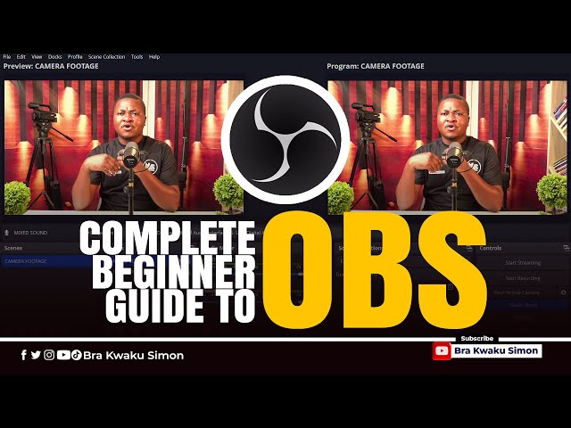 Complete Beginner Guide On How to use OBS Studio