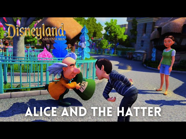 Disneyland Adventures - Walkthrough 2K 60FPS HDR - Alice and The Hatter
