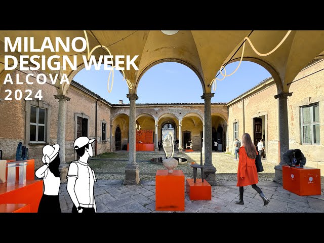 4K Milano Design Week 2024: Alcova - Best of Fuorisalone