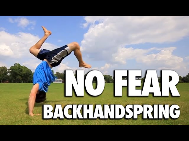 Getting Over Back Handspring Fear – Back Handspring FEAR Help