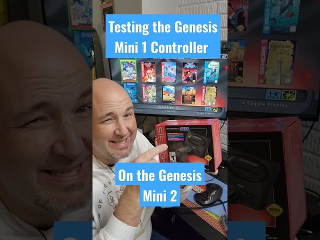 Genesis Mini 1 Controller on Genesis Mini 2?!?