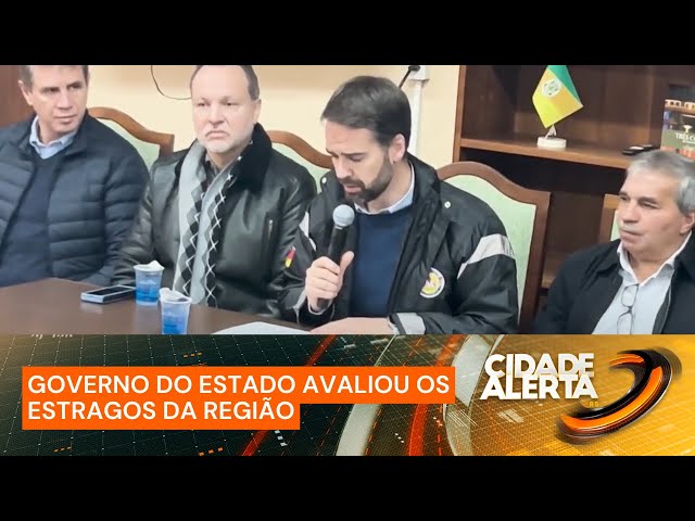 Vale do Paranhana: governador ouve demandas de cidades atingidas