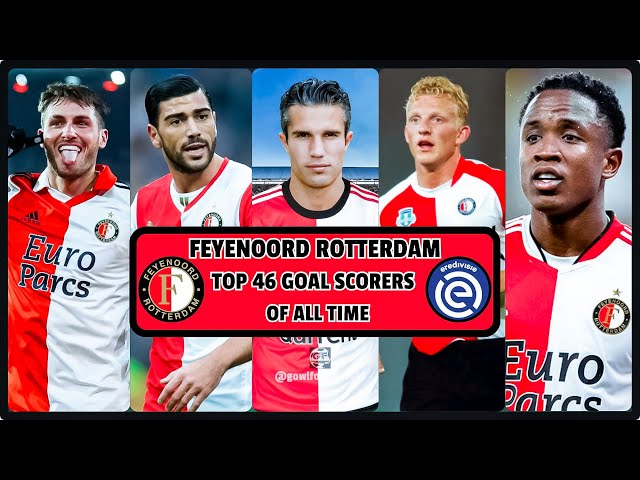 FEYENOORD ROTTERDAM Top 46 Goal Scorers of All Time (GOWL FOOTBALL) Eredivisie