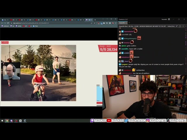 Hasan reacts to a Northern Lion clip...