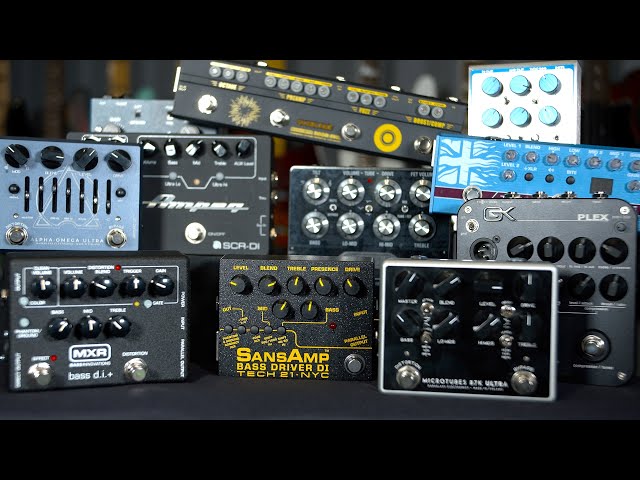 THE BIGGEST BASS PREAMP SHOOTOUT // 26 Preamps Compared