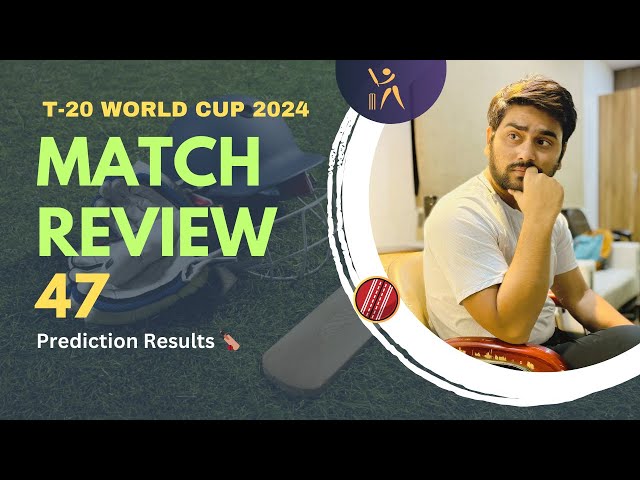 T-20 World Cup Match Review 47 | #cricket #t20worldcup #worldcup  #rohitsharma #viratkohli #bcci #yt