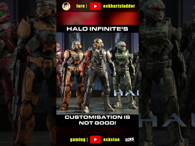 Why are fans upset over Halo Infinite's Customisation? #Shorts