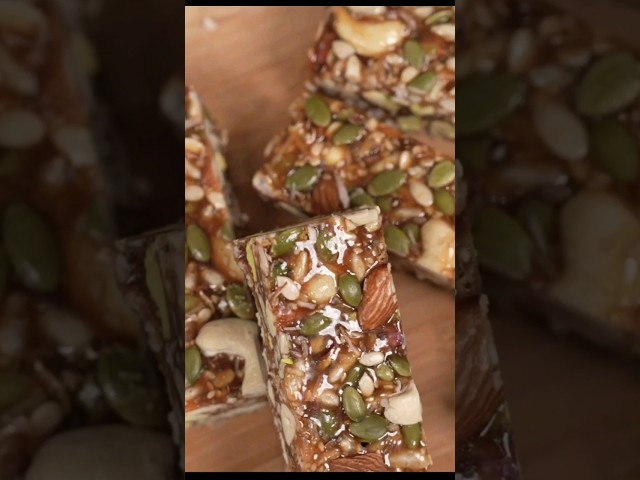 The Homemade Protein Bars That Will Leave You Begging for More #shorts #shortsfeed