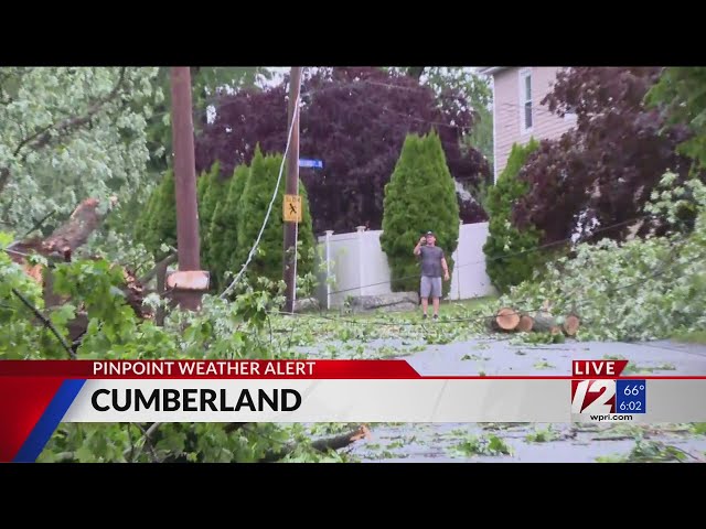 Power outages, tree damage as storms move through