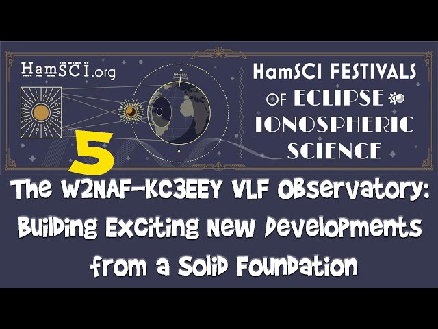 HamSCI 2024: The W2NAF-KC3EEY VLF Observatory: Building Exciting New Developments / Solid Foundation