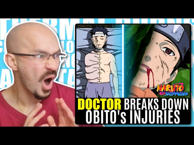 Doctor Reacts to OBITO Uchiha's Injuries | NARUTO Anime