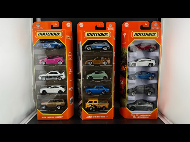 Matchbox Storytime! Mysterious Alfa Romeo colors, mismarked Skylines, Porsches & new 5-packs!