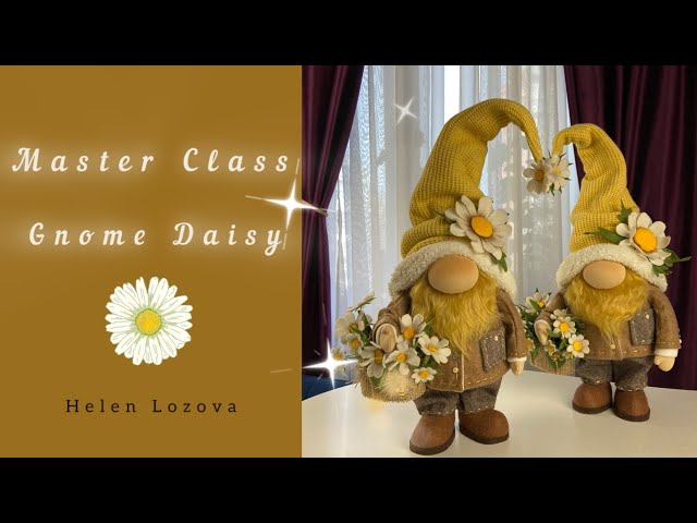 Scandinavian Gnome Chamomile Gnome Daisy