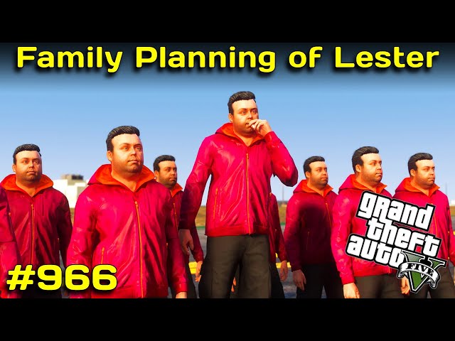 GTA 5 : World's Best Future Planning of Lester | GTA 5 GAMEPLAY #966