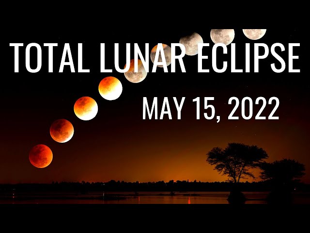 Total Lunar Eclipse May 2022 #shorts