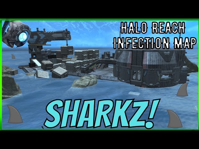 "Sharkz!" (Halo Reach Custom Map + Mini Games)