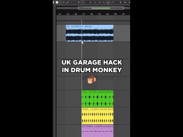 How to create epic UK Garage Drums in 60 seconds.