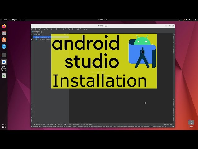 Android studio installation on Ubuntu 22.04