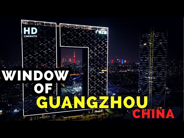 “001” Window of Guangzhou | China 4K Drone Videography | 中国超现代化的特大城市 - 广州 - 2023