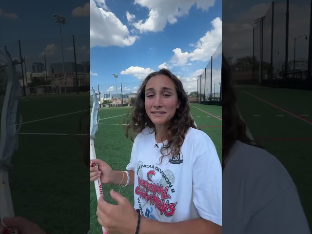 Women’s Lacrosse Practice with Social Media Intern